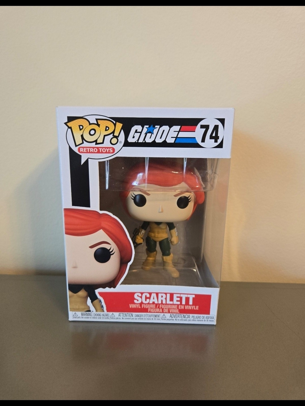 Funko Pop! G.I. Joe Scarlett Collectible Figure #74